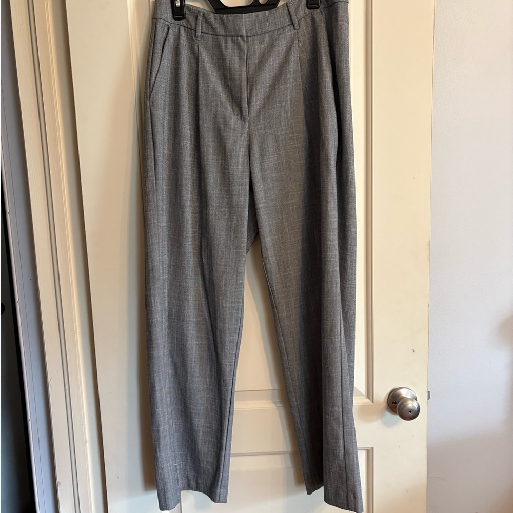 Old Navy Black and White Wide Leg Trousers